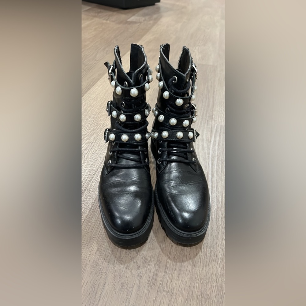 Zara combat shoes